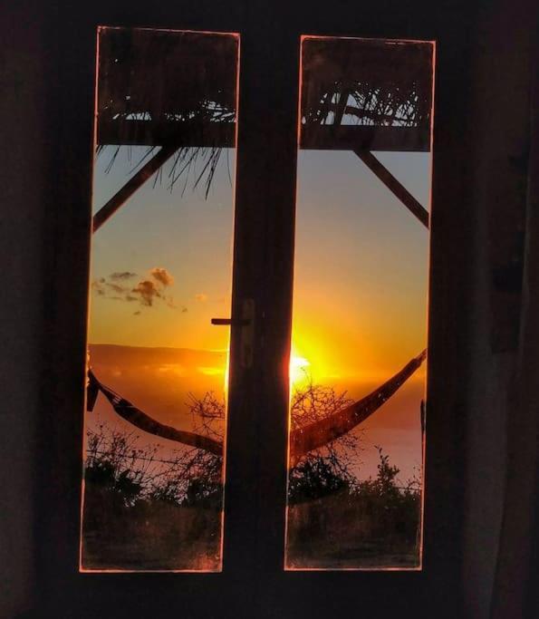 Casita En El Campo Con Vista Al Oceano Tijarafe Exterior foto