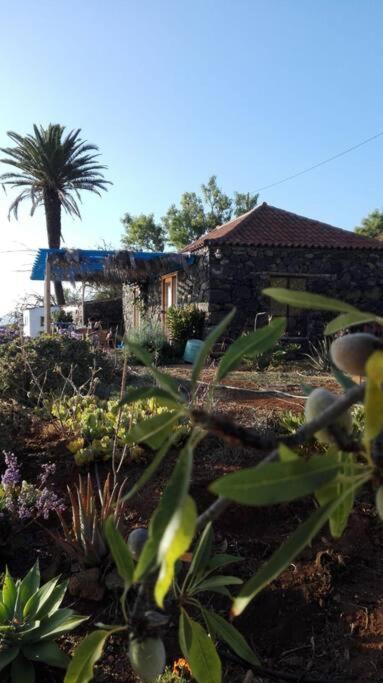 Casita En El Campo Con Vista Al Oceano Tijarafe Exterior foto