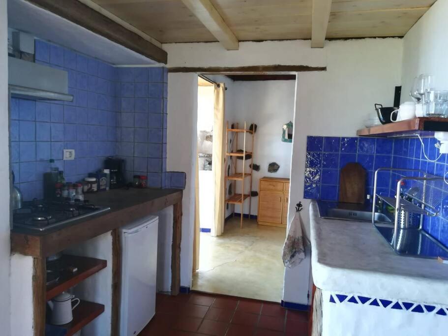 Casita En El Campo Con Vista Al Oceano Tijarafe Exterior foto